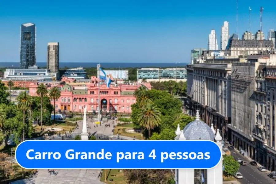 De Ezeiza até a Capital com Carro Grande